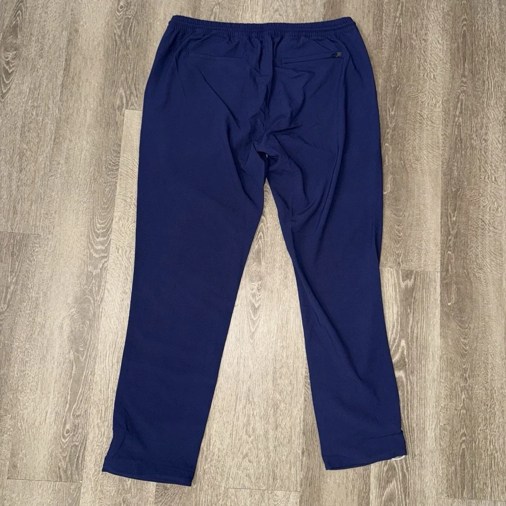 Tasc Performance Bamboo Trek Pants Men's Large Blue Jogger‎ Elastic Waist